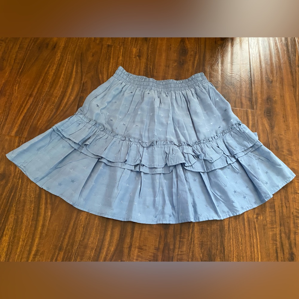 american threads blue star skirt